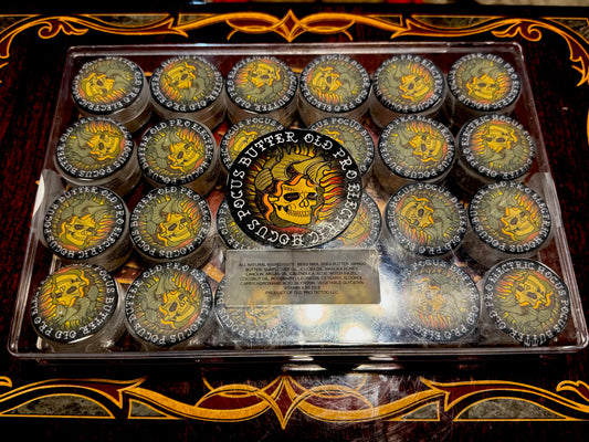 Old Pro Tattoo Electric Hocus Pocus Butter Mini balms- QTY.24 PER BOX SET - ( RETAILER PURCHASES)