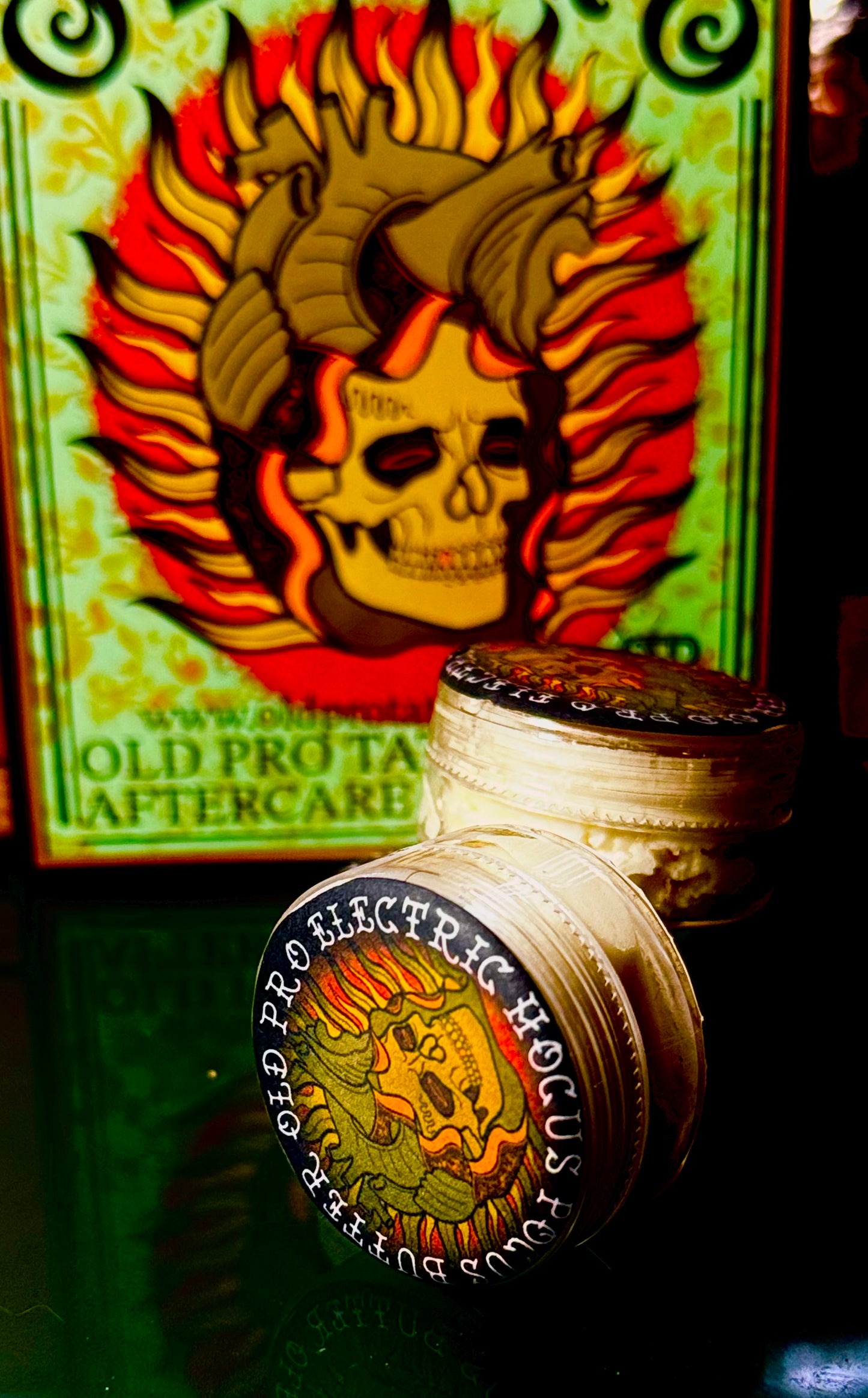 OLD PRO ELECTRIC HOCUS POCUS BUTTER- SM. SINGLES ( 0.5 oz.contianer)