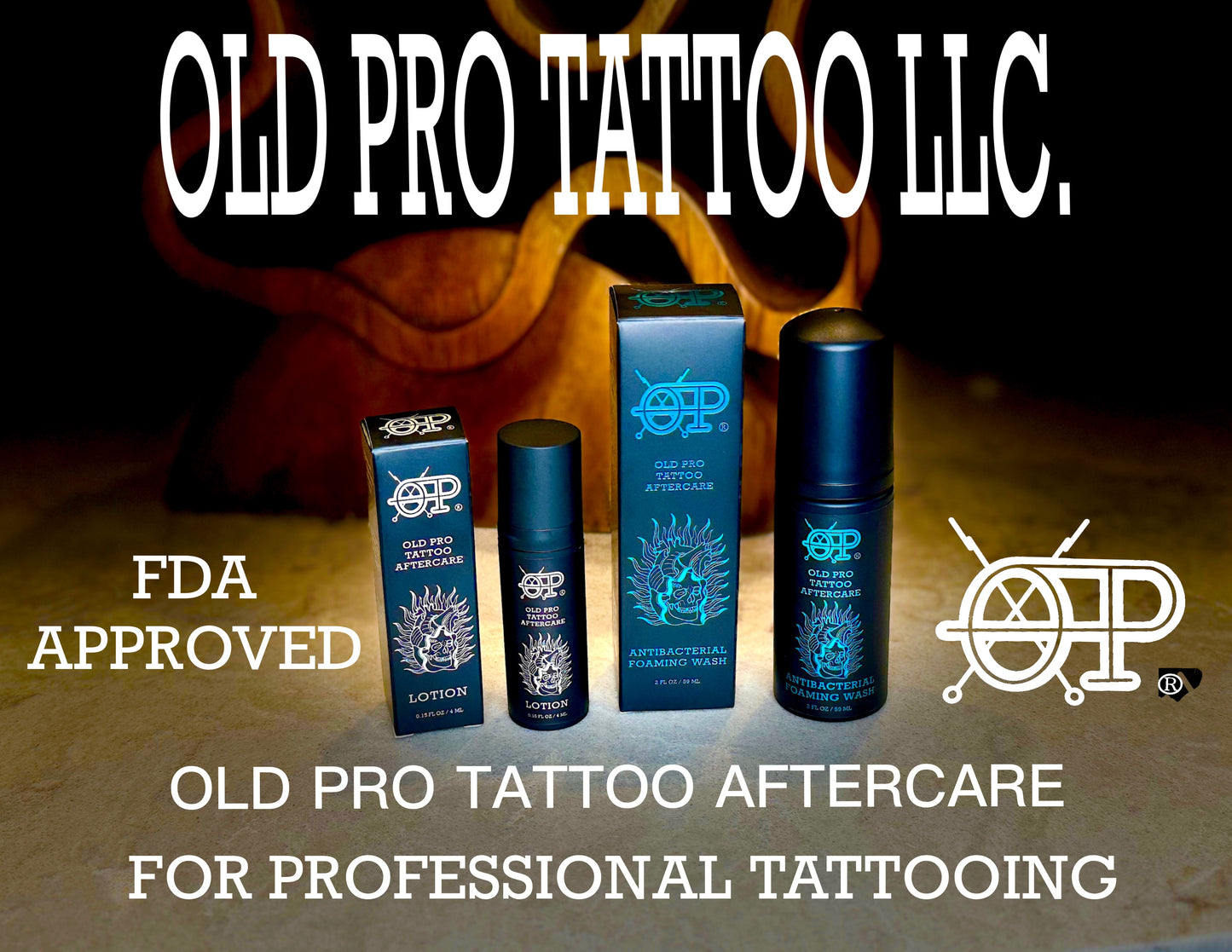OLD PRO TATTOO AFTERCARE ANTIBACTERIAL SOAP WASH-100% CONCENTRATE
