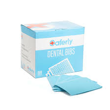 Saferly Dental Bibs 13" x 18" — Box of 200