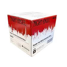 Night Angel Black Disposable Nitrile Gloves — Case of 10