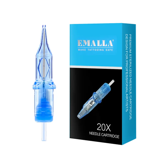 Emalla Eliot Needle Cartridges - Round Liners — Box of 20