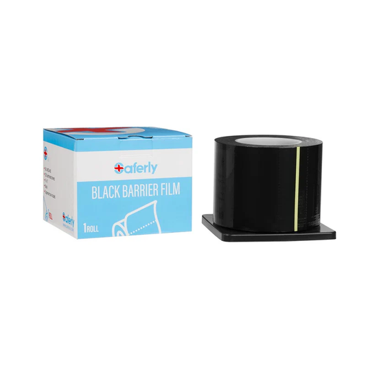 Saferly Medical Barrier Film in Dispenser Box 4” x 6” — Price Per Roll— Pick Color