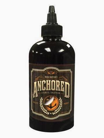 Anchored by Nikko – Tattoo Stencil Solution– 8oz