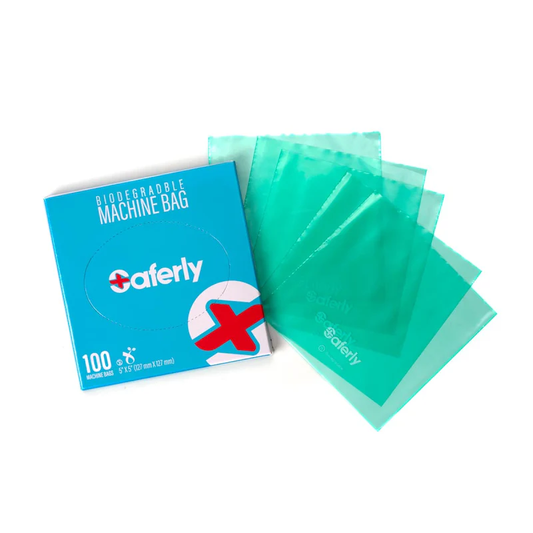 Saferly Biodegradable Machine Bags — Box of 100