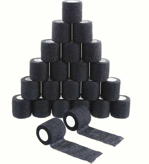 INDEPENDENT SOURCE- SELF ADHESIVE BANDAGE-16 COUNT CASE BLK/PNK